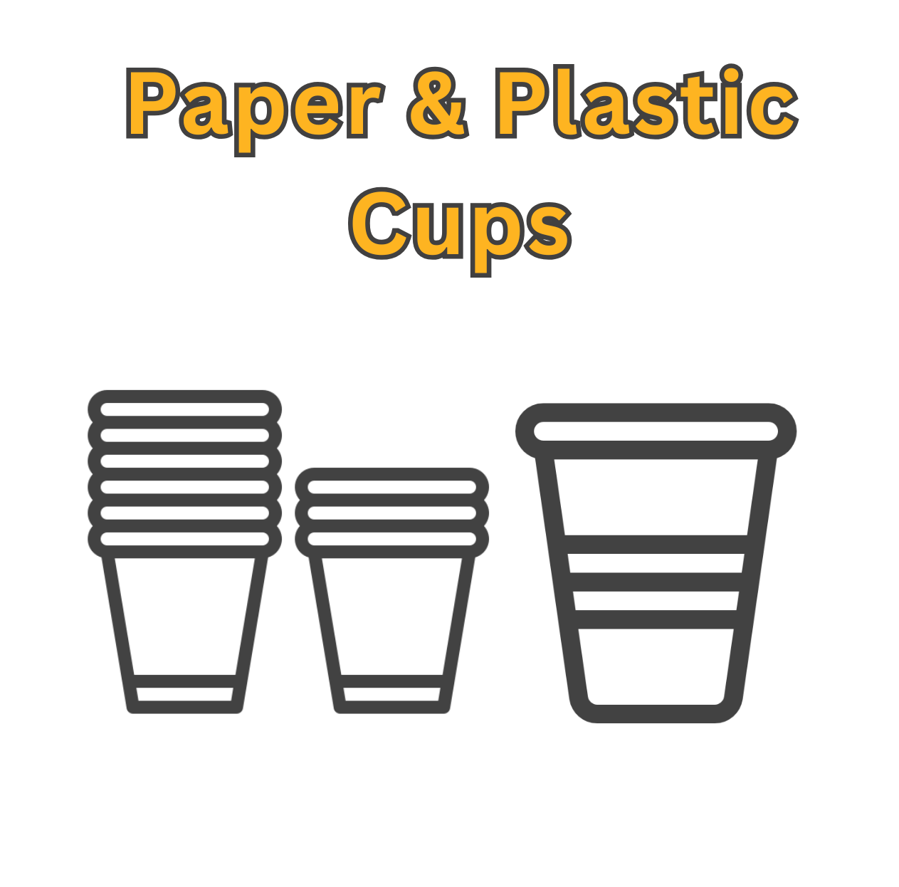 Paper & Plastic Cups