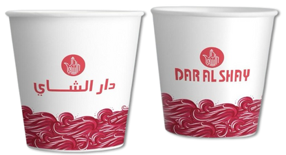 CUSTOM DESIGN Disposable Paper Cup (Different sizes and thickness) No MOQ