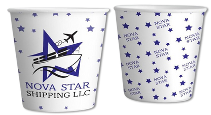 CUSTOM DESIGN Disposable Paper Cup (Different sizes and thickness) No MOQ