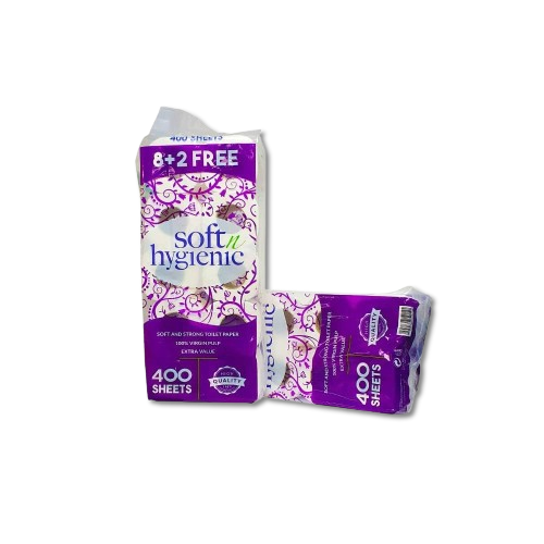 Toilet Tissue Roll (100 Rolls) 400 Sheets
