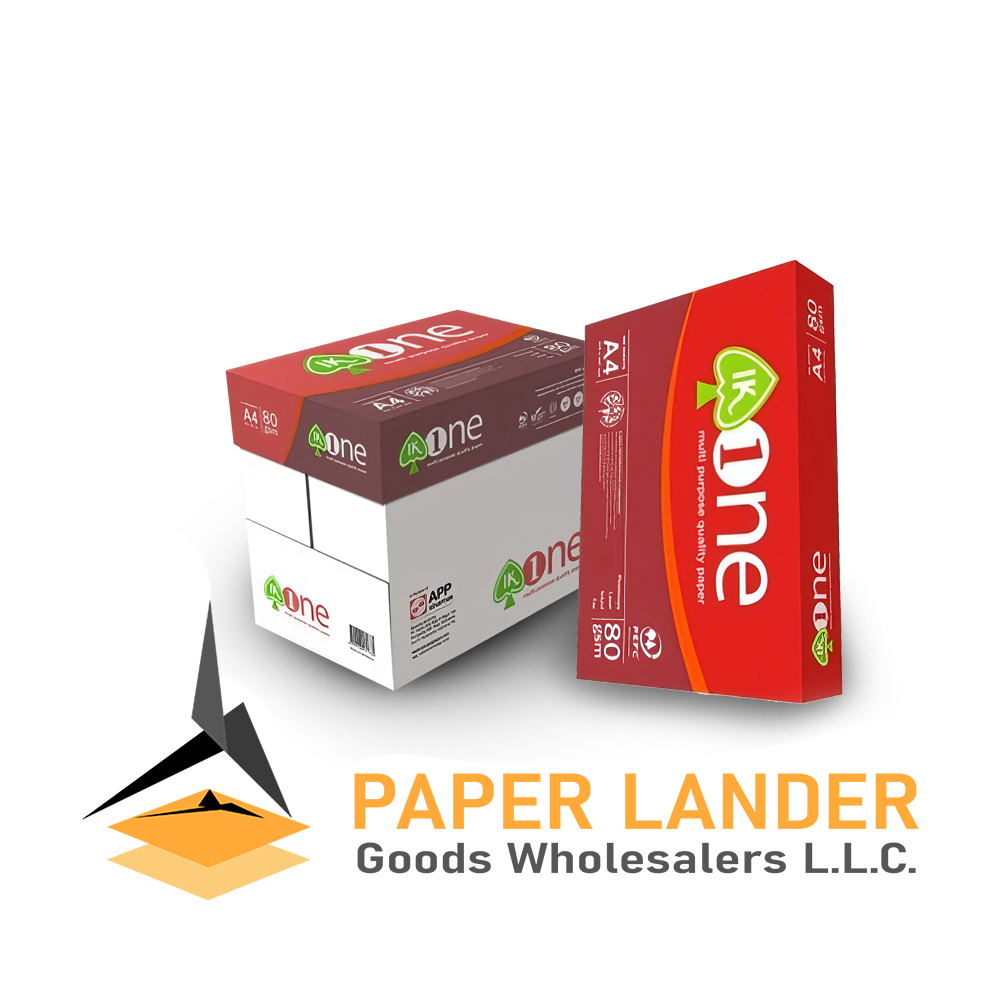 PAPER ONE COPIER PAPER WHITE A 4 80GSM