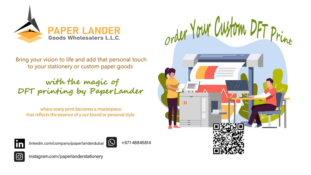 Order your Custom DFT Print-PaperLander