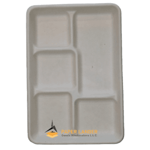 Paper Tray 5-Compartment - 500 Pieces per Carton